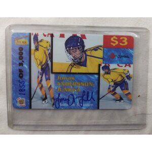 Jonas Andersson-Junkka Autograph Be A Player Signatures Sprint